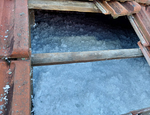 Zateplení stropu stávajícího rodinného domu